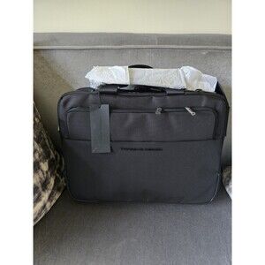 ROADSTER 4.0 Porsche Design Roadster Briefbag XLHZ Black 900  Messenger NEW NWT
